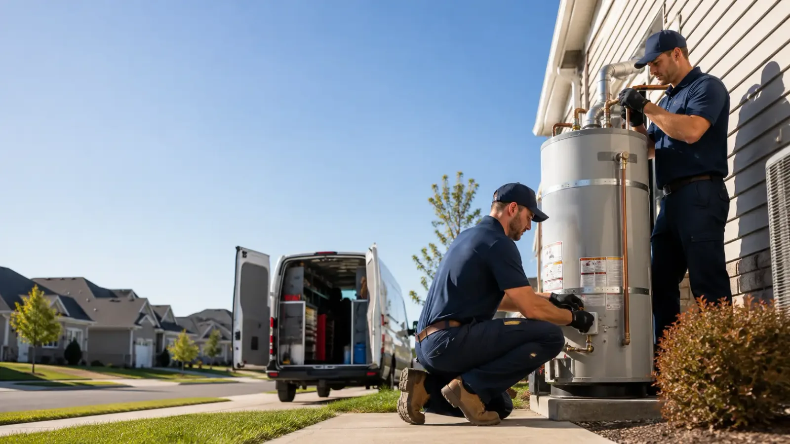 Water Heater Installation in Shawmut, ME